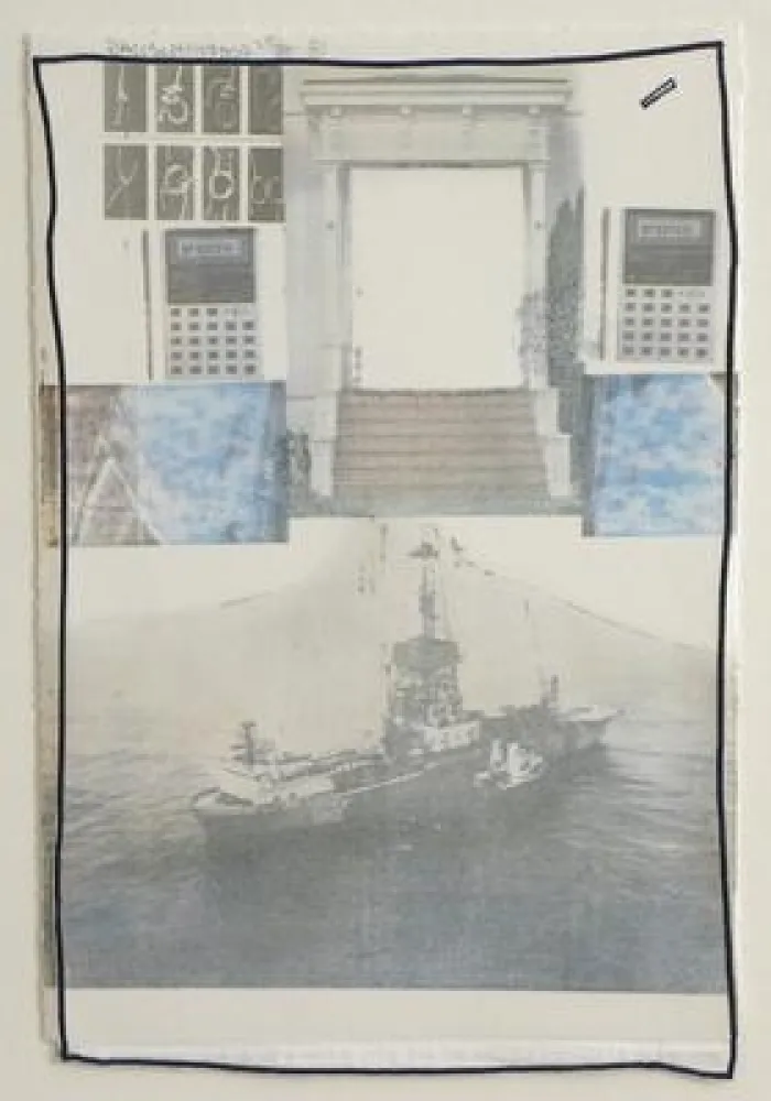 丝网印刷 Rauschenberg - Arcanum VII