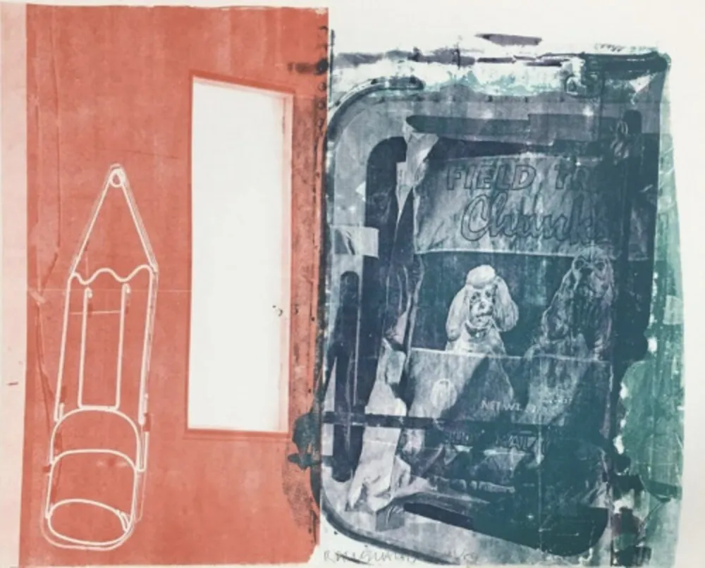 丝网印刷 Rauschenberg - Best Buddies
