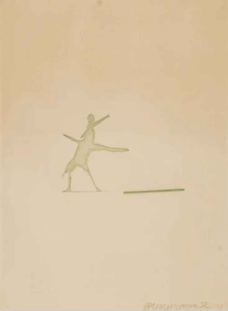 复数作品 Rauschenberg - Cunningham Relief (from the Merce Cunningham portfolio)