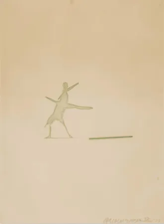 复数作品 Rauschenberg - Cunningham Relief (from the Merce Cunningham portfolio)