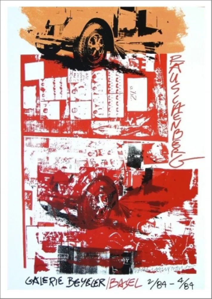 丝网印刷 Rauschenberg - Galerie Beyeler
