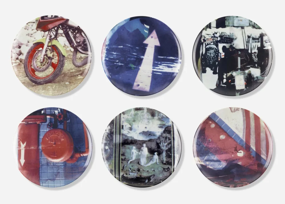 丝网印刷 Rauschenberg - Guggenheim Museum Retrospective Plates