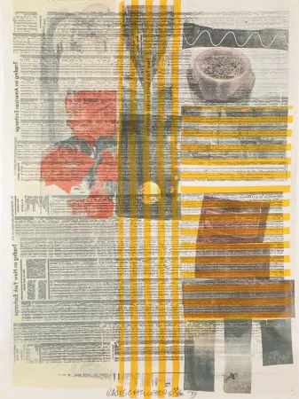 丝网印刷 Rauschenberg - One More and We Will Be More than Halfway There