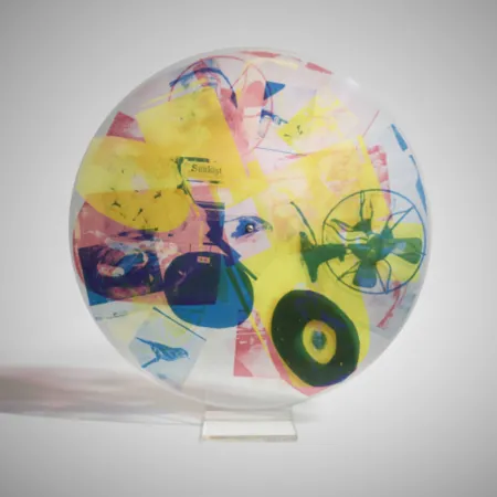 复数作品 Rauschenberg - Passport (from the Ten from Leo Castelli portfolio)