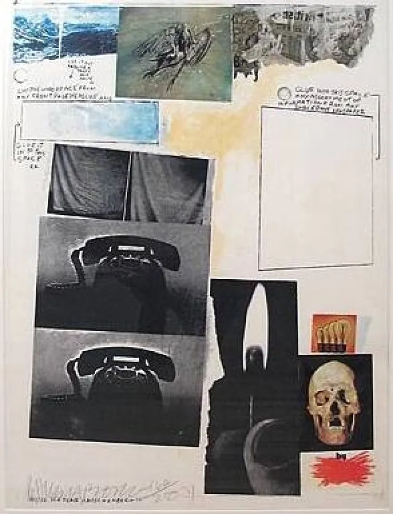丝网印刷 Rauschenberg - Poster for Peace