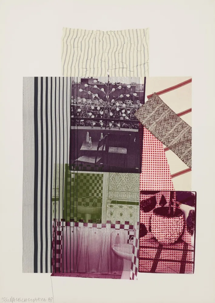 石版画 Rauschenberg - Pre-Morocco