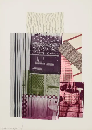 石版画 Rauschenberg - Pre-Morocco