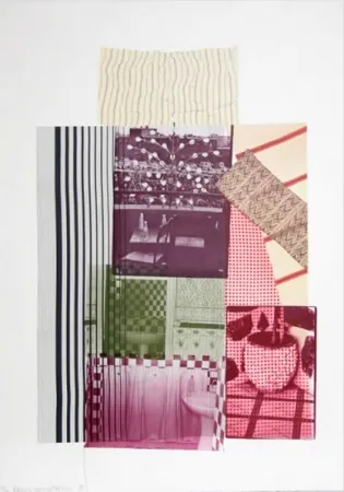石版画 Rauschenberg - Pre-Morocco