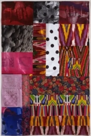 无技术 Rauschenberg - Samarkand Stitches IV ,  1988