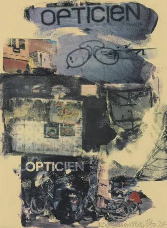 丝网印刷 Rauschenberg - Site