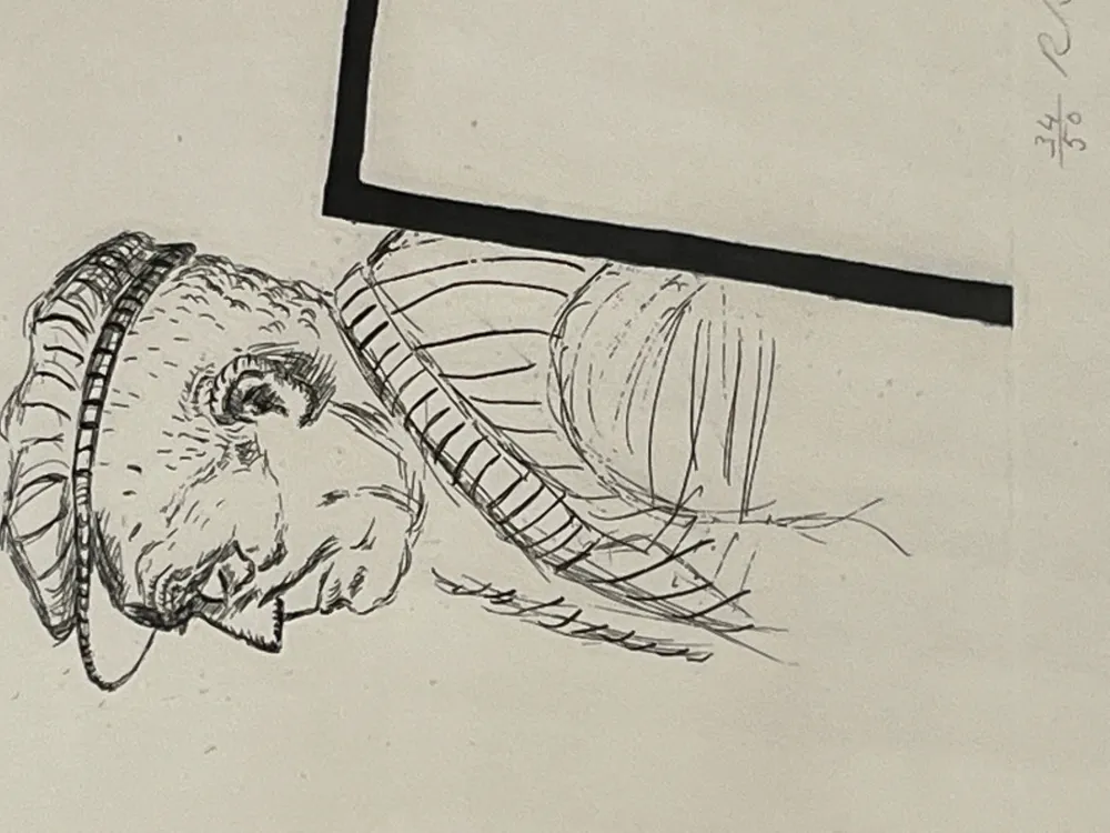 版画 Raveel - Vader