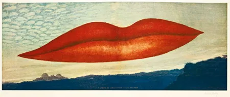 石版画 Ray - A l'heure de l'observatoire – Les Amoureux 