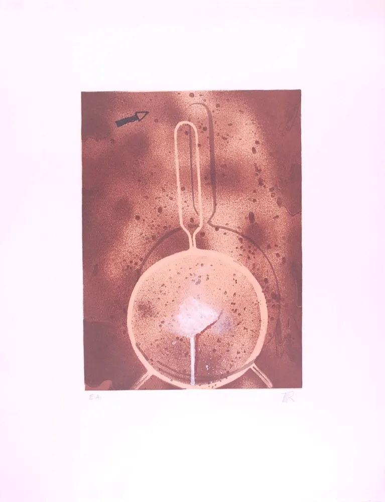 石版画 Ray - Bonjour Max Ernst