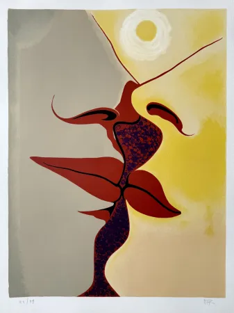 石版画 Ray -  Image à deux faces