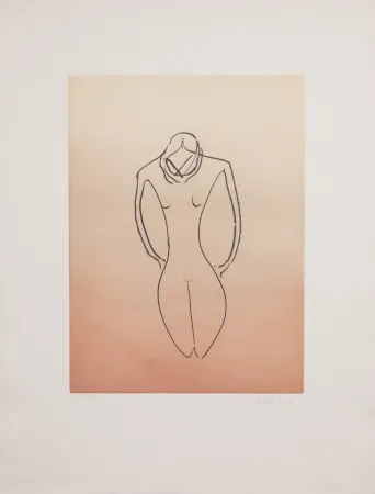 飞尘腐蚀法 Ray - Man Ray (1890–1976) - Anatoms without Rime or Reason for Every Season - Aquatint and soft ground on paper - 1970