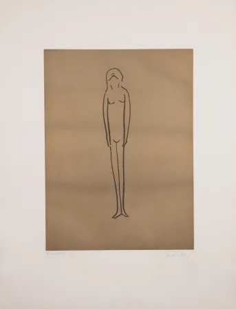 飞尘腐蚀法 Ray - Man Ray (1890–1976) - Anatoms without Rime or Reason for Every Season - Aquatint and soft ground on paper - 1970