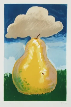 石版画 Ray - Poire d'Erik Satie