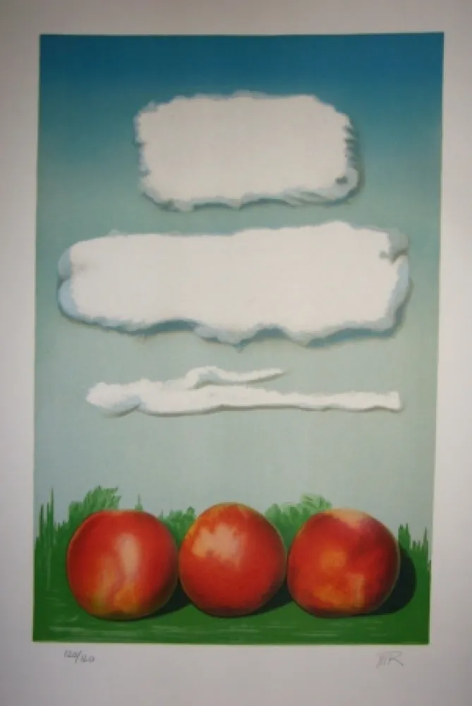 石版画 Ray - Pommes