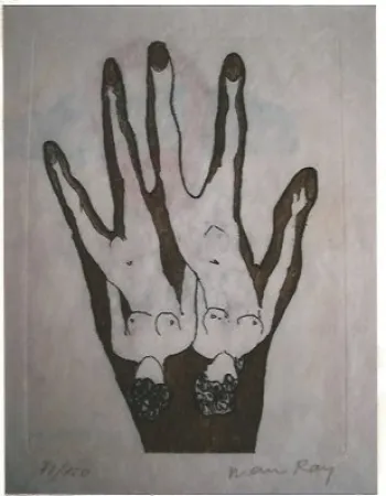 版画 Ray - Sans titre - pour Electro-magie