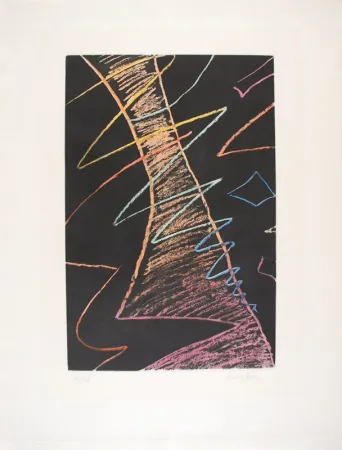 蚀刻版画 Ray - Sur La Lune