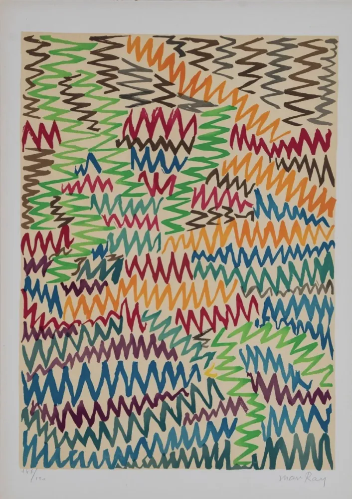 石版画 Ray - Untitled (from On the Origin of Species by Irrational Selection)