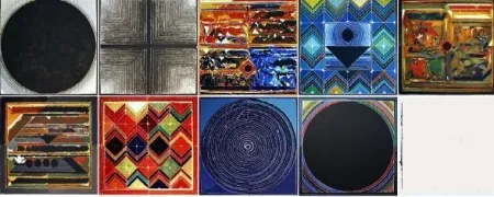 石版画 Raza - 9 handsigned lithographs