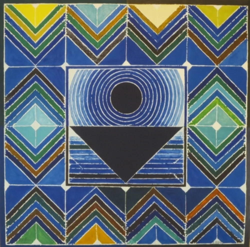 石版画 Raza - Sans titre V