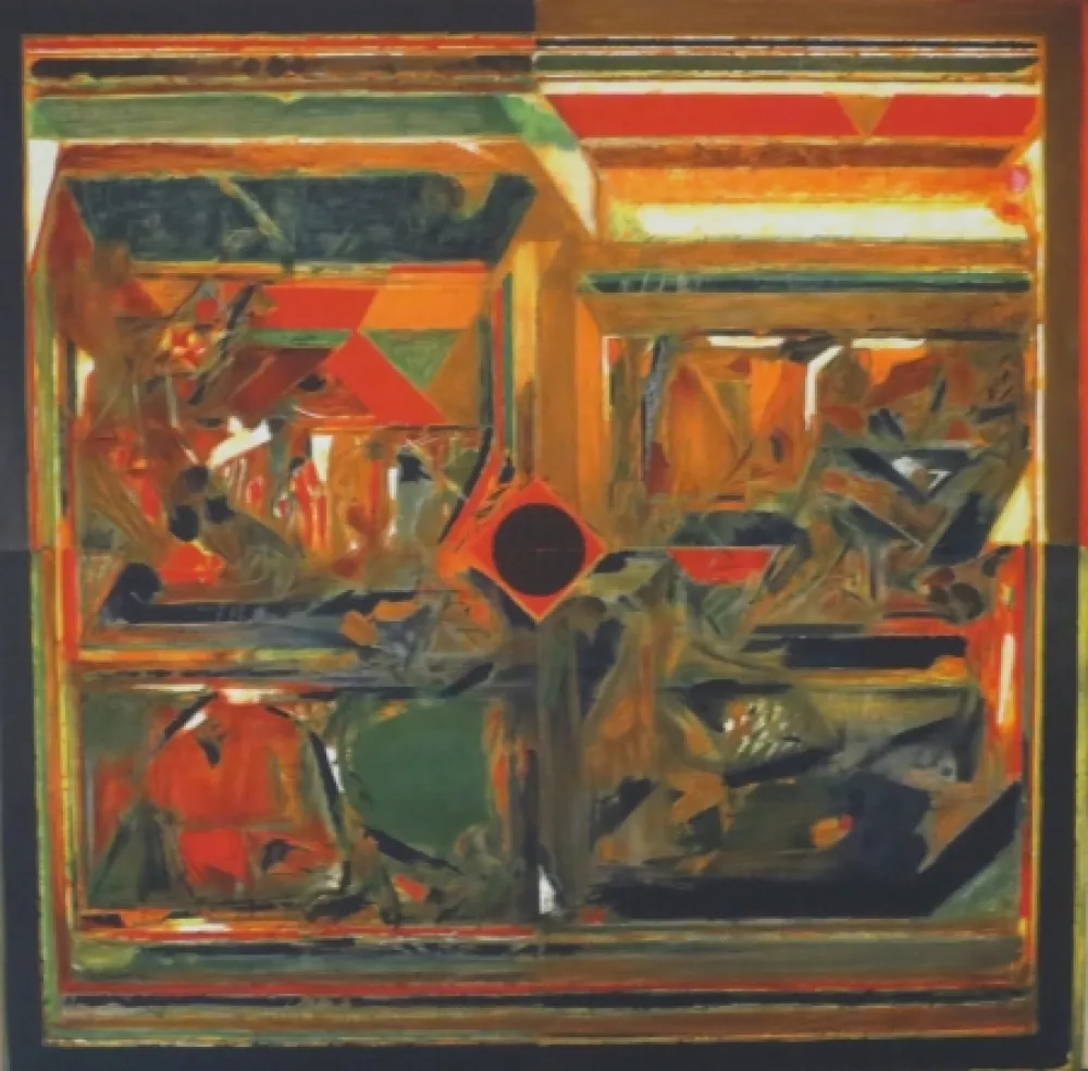 石版画 Raza - Sans titre VI