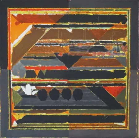 石版画 Raza - Sans titre VII