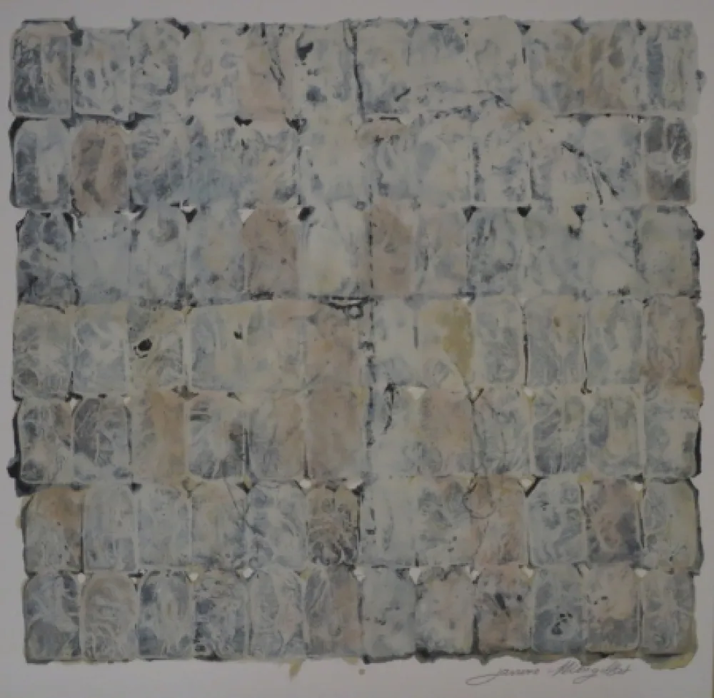 石版画 Raza - Sans titre X