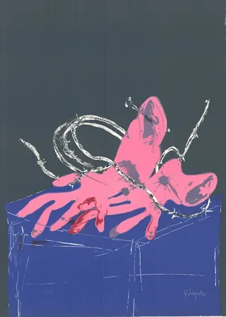 石版画 Rebeyrolle - AVL Grand Palais