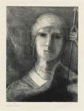 石版画 Redon - Parsifal