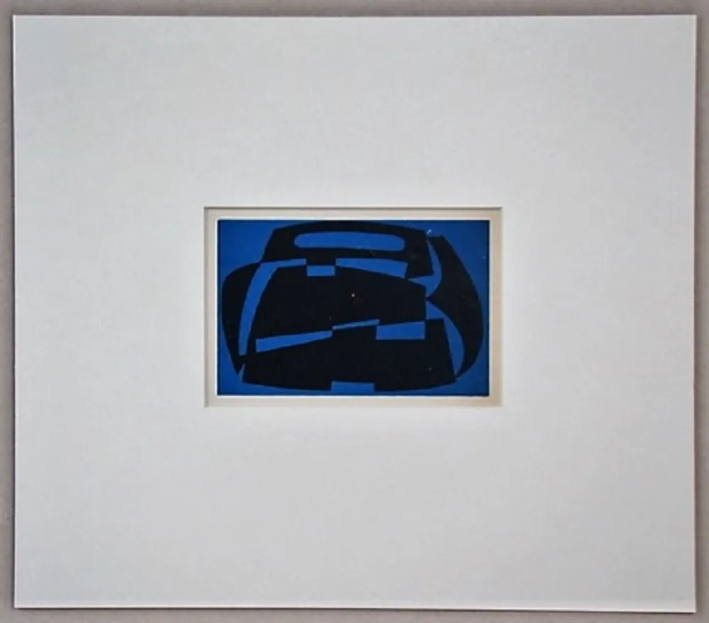 木刻 Reggiani - Composizione non figurativo