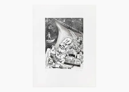 版画 Rego - Crossing the Styx 