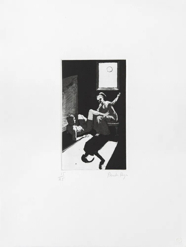 版画 Rego - Sewing on the Shadow I