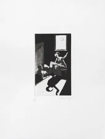 版画 Rego - Sewing on the Shadow I