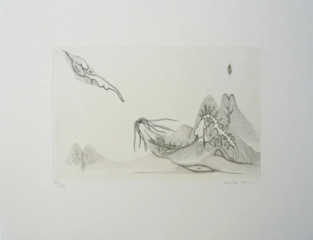 版画 Reims - Sans titre 2