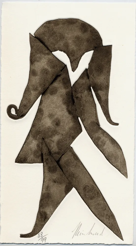 版画 Reinhoud - Pour J. Mansour