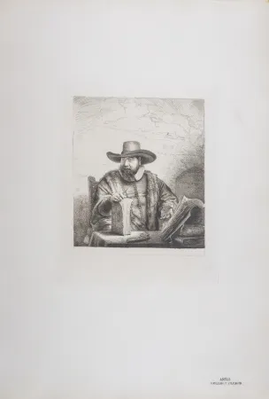 照相凹版 Rembrandt - Anslo