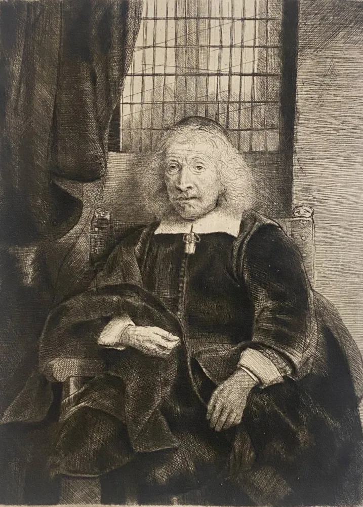 照相凹版 Rembrandt - Haaring le vieux