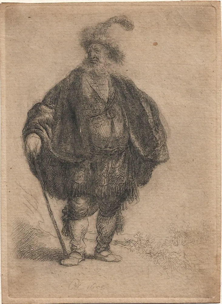 版画 Rembrandt - The Persian