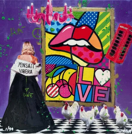 丝网印刷 Renè - A free parade