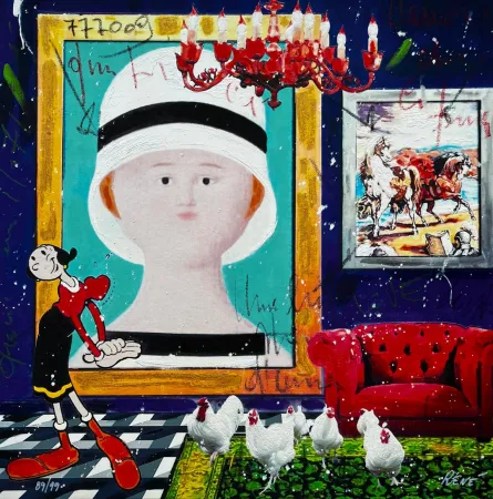 丝网印刷 Renè - A penny for your thoughts