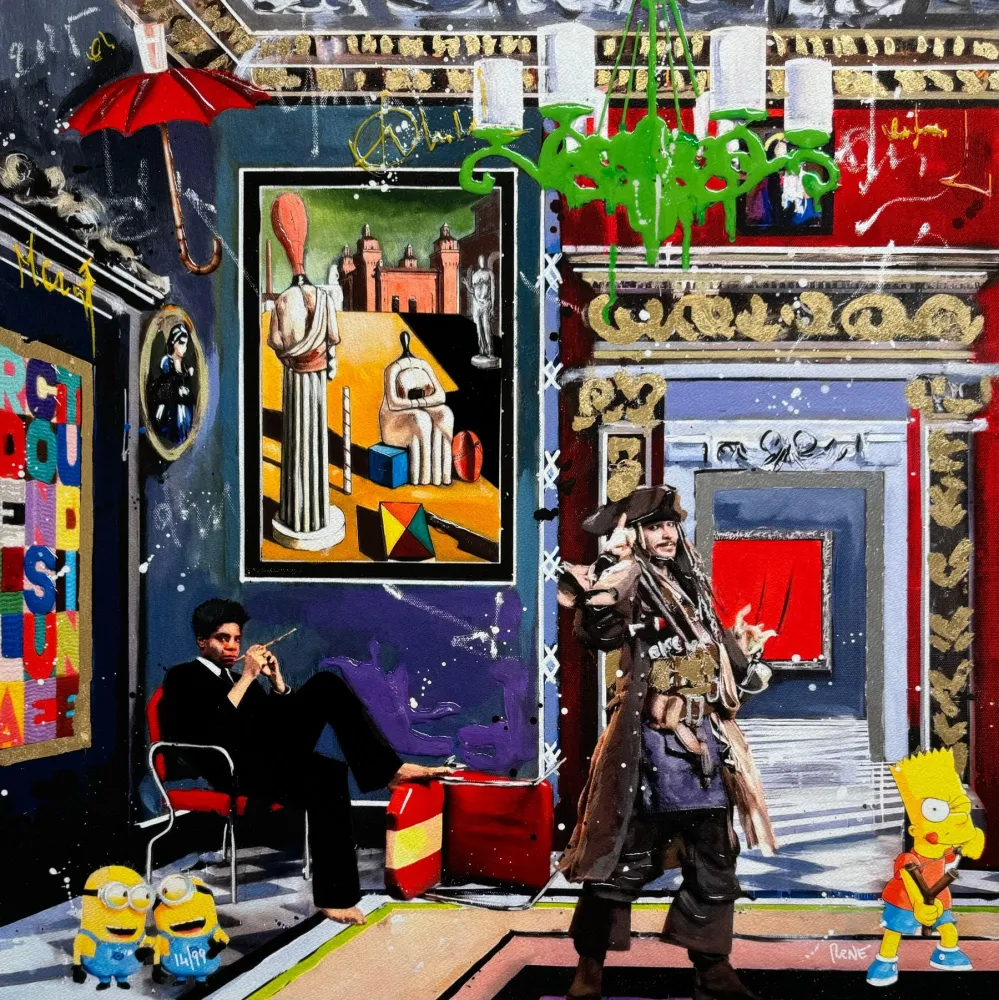 丝网印刷 Renè - Catch art