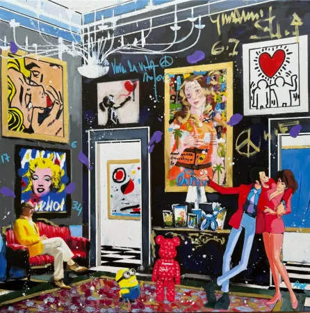 丝网印刷 Renè - Crazy couple