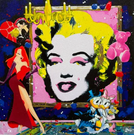 丝网印刷 Renè - Love in comics time