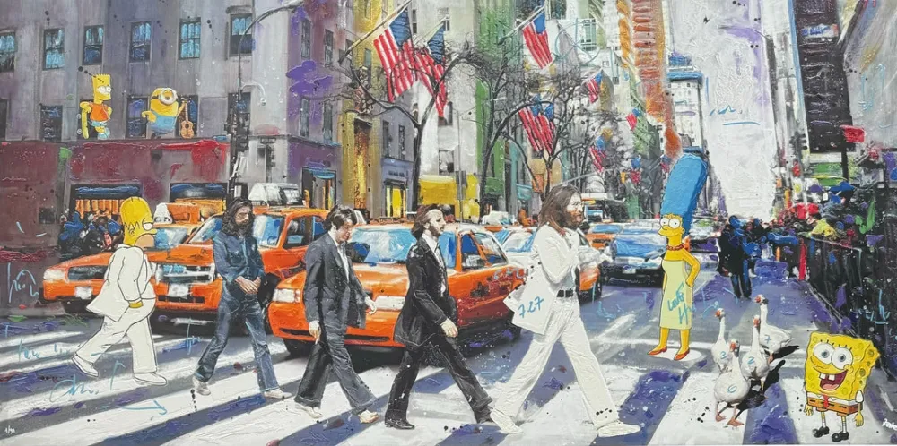 丝网印刷 Renè - Revolution on the road