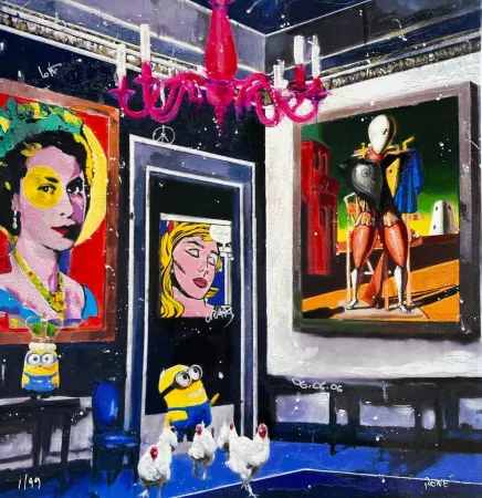 丝网印刷 Renè - Royals and dummies