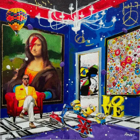 丝网印刷 Renè - Sons of a different generation 