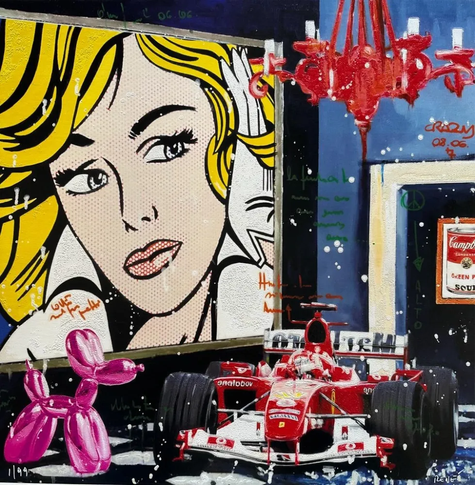 丝网印刷 Renè - The red myth